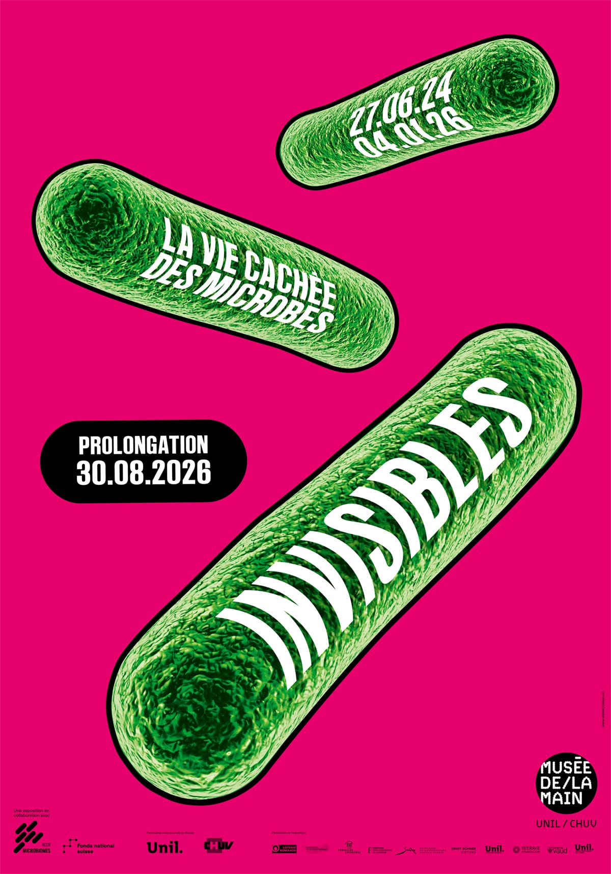 Un univers cachée dans la paume de nos mains, les germes- exposition au musée de la main