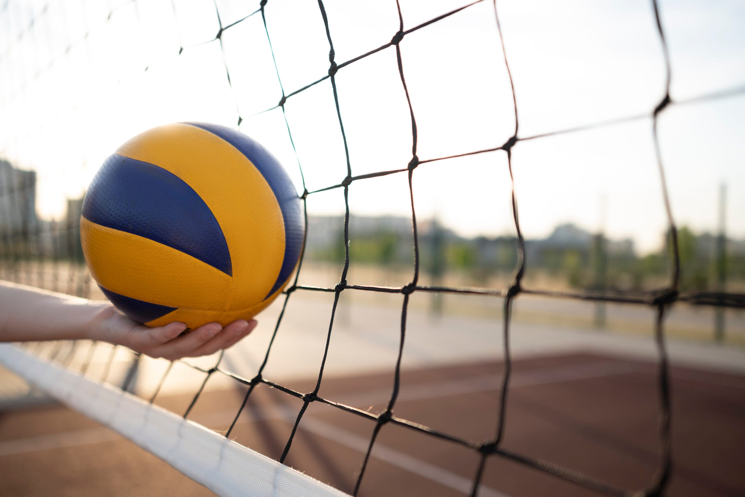 Volley au bord du lac