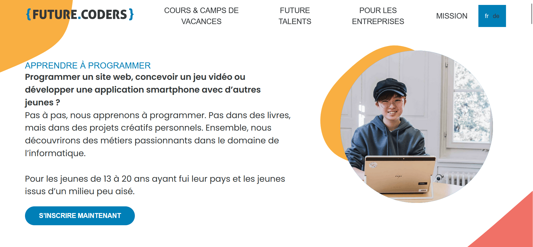 Délai d'inscription pour les Futurecoders