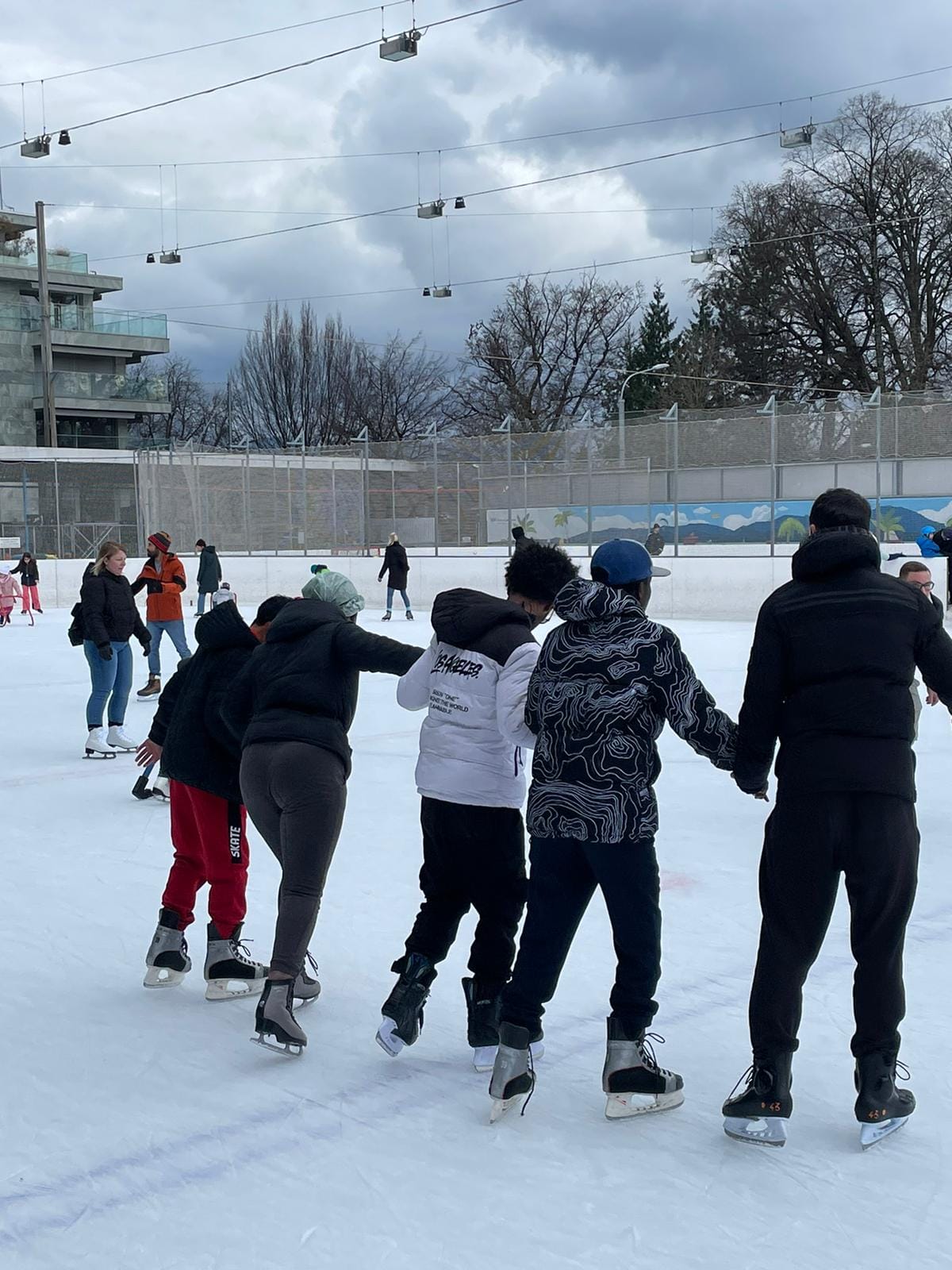 Sortie à la patinoire