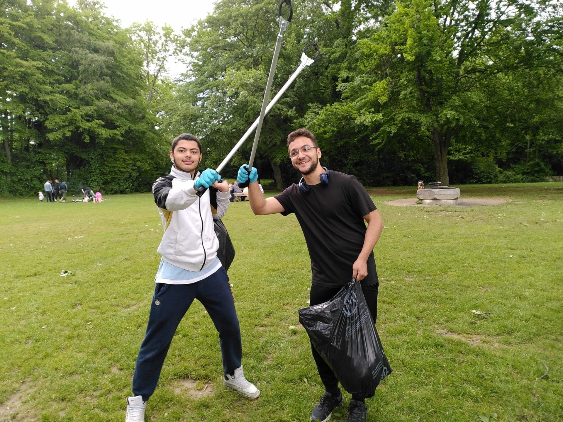 Course aux déchets