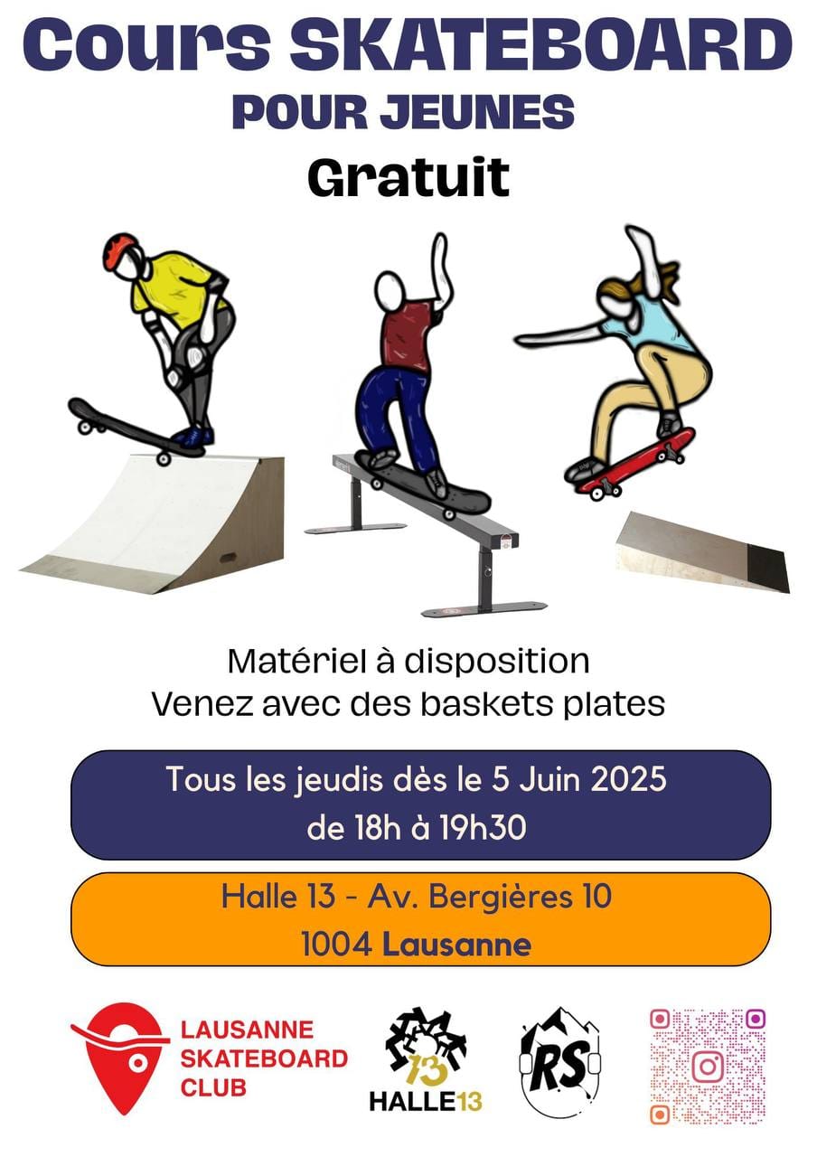 Cours de skate